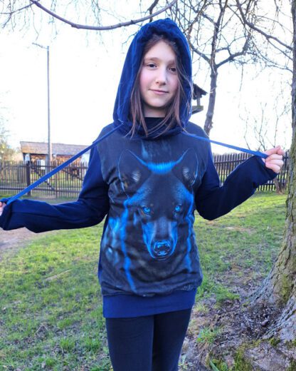 Mikina - BLUE WOLF