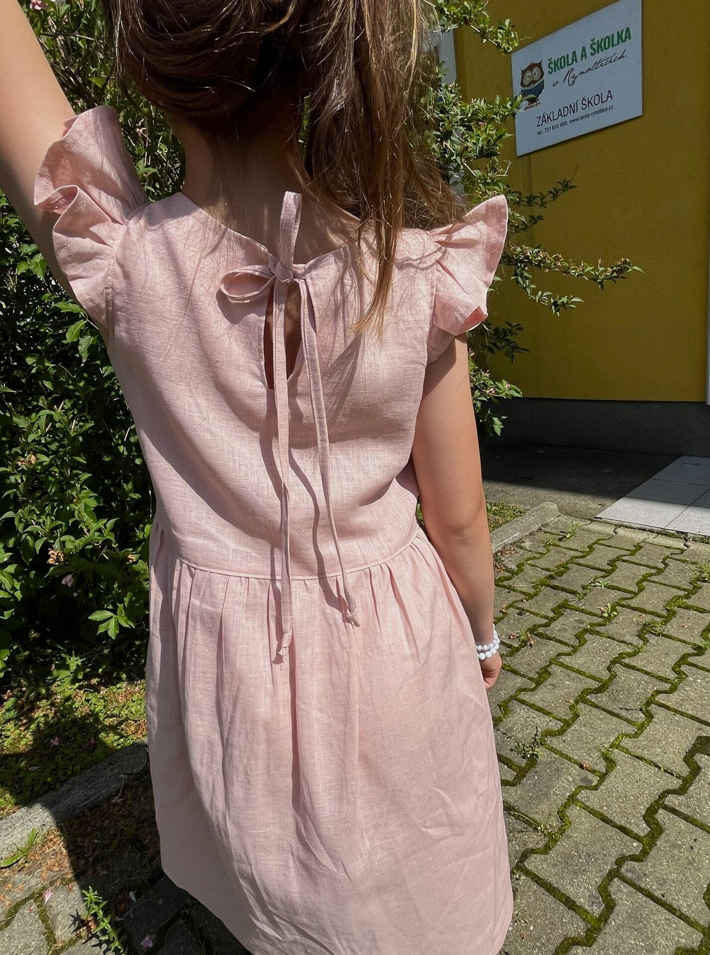 Lněné šaty - ROSALIE - Obrázek 3